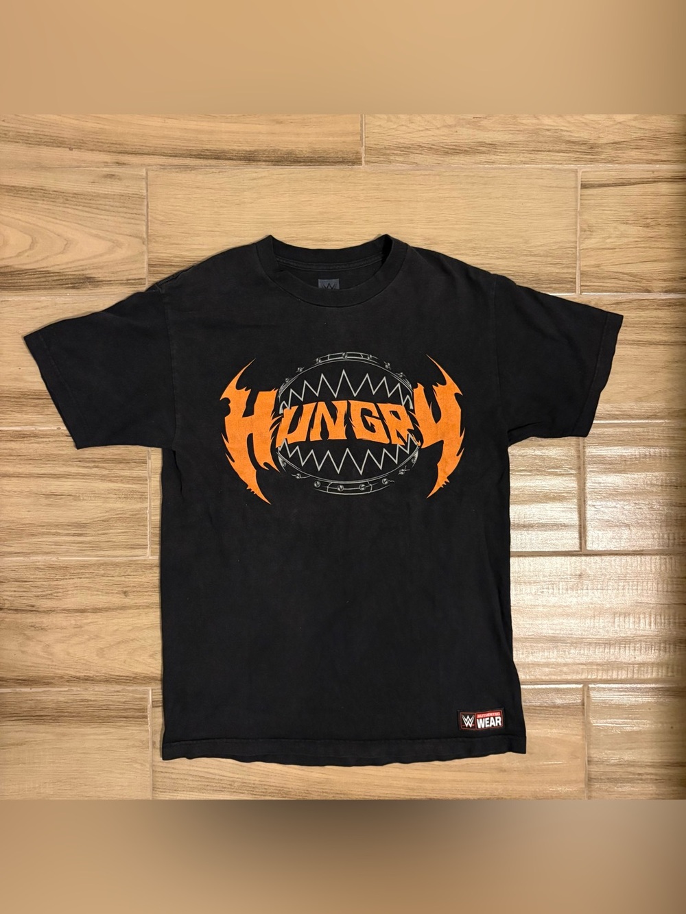 WWE Ryback Authentic Wear "Hungry Feed Me More" Graphic T-Shirt M